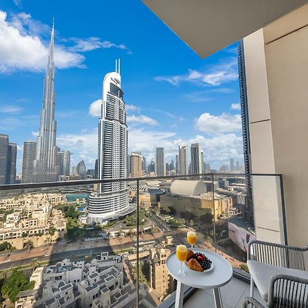 Smartstay At Burj Royale - Full Burj Khalifa View - Brand New Luxury Apartments Dubai Exteriör bild