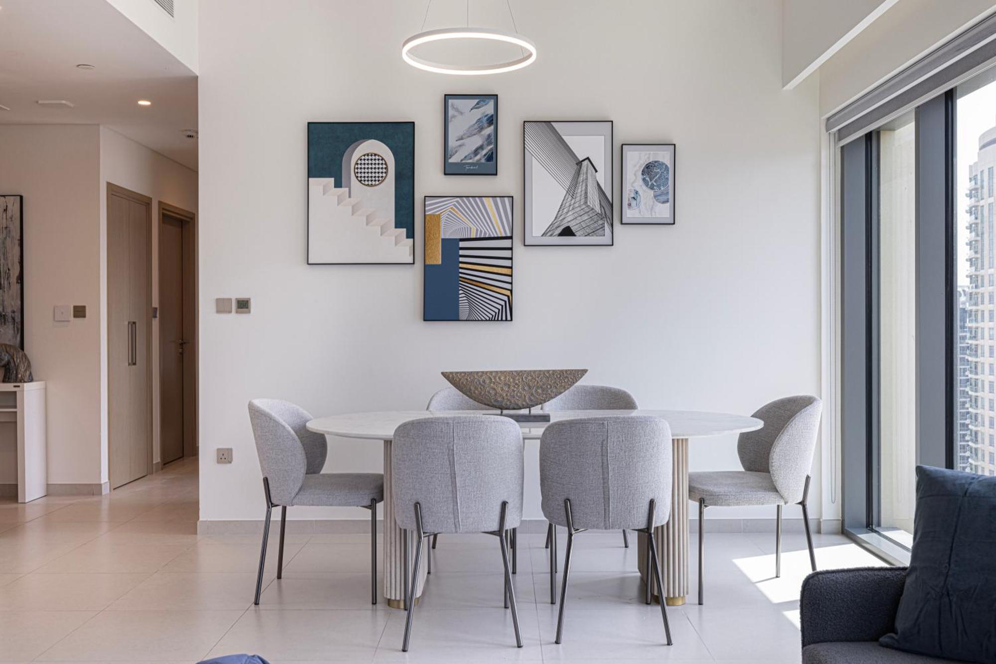 Smartstay At Burj Royale - Full Burj Khalifa View - Brand New Luxury Apartments Dubai Exteriör bild